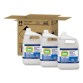 Comet PGC24651CT Disinfecting Cleaner w/Bleach, 1 gal Bottle, 3/Carton