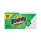 Bounty PGC34884PK Quilted Napkins, 1-Ply, 12.1 X 12, White, 100/pack