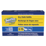 Swiffer PGC37109 Refill Cloths, 17 7/8 X 10, White, 16/box, 6 Boxes/carton