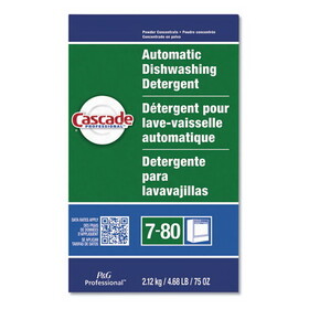 Cascade PGC59535 Automatic Dishwasher Powder, Fresh Scent, 75 oz Box