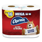 Charmin PGC61134 Ultra Strong Bathroom Tissue, Septic Safe, 2-Ply, 4 x 3.92, White, 264 Sheet/Roll, 4/Pack, 6 Packs/Carton
