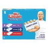 Mr. Clean PGC69523PK Magic Eraser Variety Pack, Extra Durable; Bath; Kitchen, White, 4.6 x 2.3, 0.7