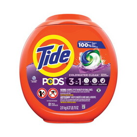 Tide PGC91781EA Pods, Spring Meadow, 81 Pods/Tub
