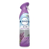 Febreze PGC96264 AIR, Mediterranean Lavender, 8.8 oz Aerosol Spray, 6/Carton