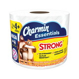 Charmin PGC98283 Essentials Strong Bathroom Tissue, Septic Safe, 1-Ply, White, 4 x 3.92, 451/Roll, 36 Individually Wrapped Rolls/Carton