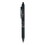 Pilot 11384 FriXion Clicker Erasable Retractable Gel Pen, 1 mm, Black Ink/Barrel, Dozen, Price/DZ