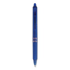 Pilot PIL11387 FriXion Clicker Erasable Gel Pen, Retractable, Bold 1 mm, Blue Ink, Blue Barrel, Dozen