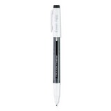 Pilot PIL11485 FriXion Erasable Stick Marker Pen, 0.6 mm, Black Ink/Barrel, Dozen