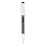 Pilot PIL11485 FriXion Fineliner Erasable Porous Point Pen, Stick, Fine 0.6 mm, Black Ink, Black/White Barrel, Dozen, Price/DZ