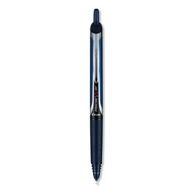 Pilot 13447 Precise V5RT Retractable Roller Ball Pen, Extra-Fine 0.5 mm, Navy Ink/Barrel, Dozen