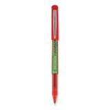 Pilot PIL26302 Precise V5 Begreen Roller Ball Stick Pen, Red Ink, .5mm, Dozen