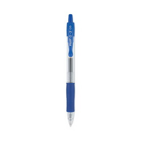 PILOT CORP. OF AMERICA PIL31003 G2 Premium Gel Pen, Retractable, Extra-Fine 0.5 mm, Blue Ink, Smoke/Blue Barrel, Dozen