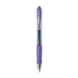 PILOT CORP. OF AMERICA PIL31029 G2 Premium Retractable Gel Ink Pen, Refillable, Purple Ink, .7mm, Dozen