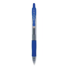Pilot PIL31032 G2 Premium Retractable Gel Ink Pen, Refillable, Blue Ink, .7mm, 2/pack