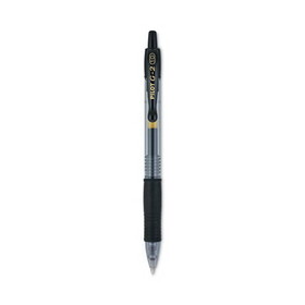PILOT CORP. OF AMERICA PIL31256 G2 Premium Gel Pen, Retractable, Bold 1 mm, Black Ink, Smoke/Black Barrel, Dozen