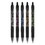 Pilot PIL31373 G2 Fashion Premium Gel Pen, Retractable, Fine 0.7 mm, Black Ink, Assorted Barrel Colors, 5/Pack, Price/ST