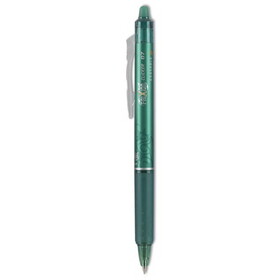 Pilot PIL31476 Frixion Clicker Erasable Gel Ink Retractable Pen, Green Ink, .7mm, Dozen