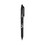 Pilot PIL31550 FriXion Ball Erasable Gel Pen, Stick, Fine 0.7 mm, Black Ink, Black/White Barrel, Price/DZ