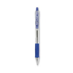 PILOT CORP. OF AMERICA PIL32211 EasyTouch Ballpoint Pen, Retractable, Fine 0.7 mm, Blue Ink, Clear Barrel, Dozen