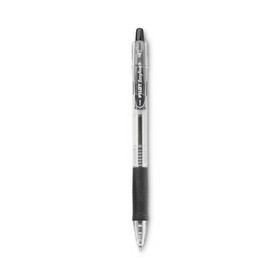 PILOT CORP. OF AMERICA PIL32220 EasyTouch Ballpoint Pen, Retractable, Medium 1 mm, Black Ink, Clear Barrel, Dozen
