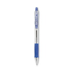 PILOT CORP. OF AMERICA PIL32221 EasyTouch Ballpoint Pen, Retractable, Medium 1 mm, Blue Ink, Clear Barrel, Dozen