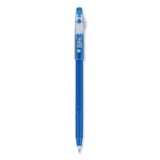 Pilot 32466 FriXion ColorSticks Erasable Gel Ink Pens, Blue, 0.7 mm, 1 Dozen