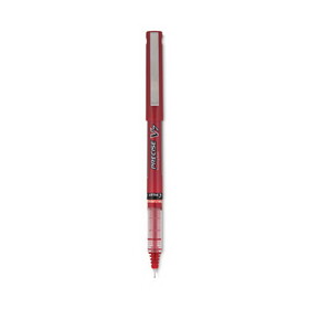 PILOT CORP. OF AMERICA PIL35352 Precise V7 Roller Ball Pen, Stick, Fine 0.7 mm, Red Ink, Red/Clear Barrel, Dozen