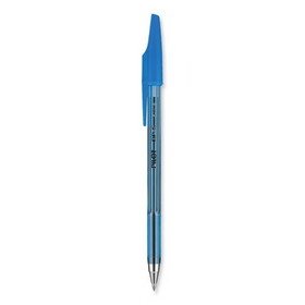 PILOT CORP. OF AMERICA PIL36011 Better Ballpoint Pen, Stick, Fine 0.7 mm, Blue Ink, Translucent Blue Barrel, Dozen