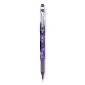 Pilot 38621 Precise P-700 Stick Gel Pen, Fine 0.7mm, Purple Ink/Barrel, Dozen