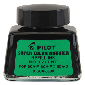 Pilot PIL48500 Jumbo Marker Refill Ink, For Permanent Markers, 1 Oz Ink Bottle, Black