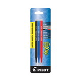 Pilot PIL77335 Refill For Frixion Erasable Gel Ink Pen, Assorted, 3/pk