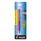 Pilot PIL77336 Refill For Frixion Erasable Gel Ink Pen, Assorted, 3/pk