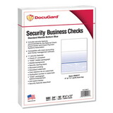Docugard PRB04517 Standard Security Check, 11 Features, 8.5 x 11, Blue Marble Bottom, 500/Ream