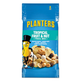 Planters PTN00026 Trail Mix, Tropical Fruit & Nut, 2oz Bag, 72/carton