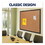 Quartet QRT2303B Classic Cork Bulletin Board, 36x24, Black Aluminum Frame, Price/EA