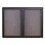 Quartet QRT2364L Enclosed Fabric-Cork Board, 48 X 36, Gray Surface, Graphite Aluminum Frame, Price/EA