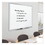 Quartet QRT2543 Classic Series Porcelain Magnetic Dry Erase Board, 36 x 24, White Surface, Silver Aluminum Frame, Price/EA