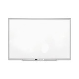Quartet QRT2547B Classic Porcelain Magnetic Whiteboard, 72 X 48, Black Aluminum Frame