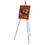 ACCO BRANDS QRT27E Heavy-Duty Adjustable Instant Easel Stand, 25" To 63" High, Steel, Black, Price/EA