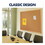Quartet QRT308 Classic Cork Bulletin Board, 96 X 48, Oak Finish Frame, Price/EA