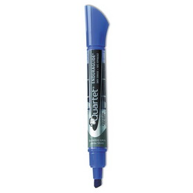 Quartet QRT50013M Enduraglide Dry Erase Marker, Chisel Tip, Blue, Dozen