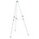 Quartet QRT50E Lightweight Telescoping Tripod Easel, 38" to 66" High, Aluminum, Silver, Price/EA