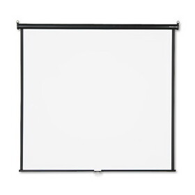 Quartet QRT670S Wall or Ceiling Projection Screen, 70 x 70, White Matte Finish