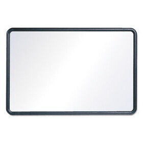 Quartet QRT7554 Contour Dry-Erase Board, Melamine, 48 X 36, White Surface, Black Frame