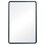 Quartet QRT7554 Contour Dry-Erase Board, Melamine, 48 X 36, White Surface, Black Frame, Price/EA