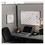 Quartet QRTARC1411 ARC Frame Cubicle Magnetic Dry Erase Board, 14 x 11, White Surface, Silver Aluminum Frame, Price/EA