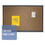 ACCO BRANDS QRTB244G Prestige Bulletin Board, Brown Graphite-Blend Surface, 48 X 36, Aluminum Frame, Price/EA