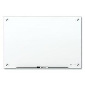 Quartet QRTG22418W Brilliance Glass Dry-Erase Boards, 24 x 18, White Surface