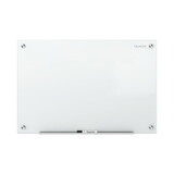 Quartet QRTG3624W Infinity Magnetic Glass Marker Board, 36 X 24, White