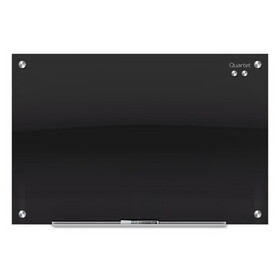 Quartet G4836B Infinity Black Glass Magnetic Marker Board, 48 x 36